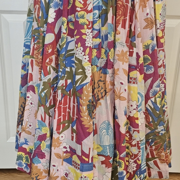 Caroline Constas Claudia Midi Flutter Sleeve Open Back Dress - Picture 5 of 12